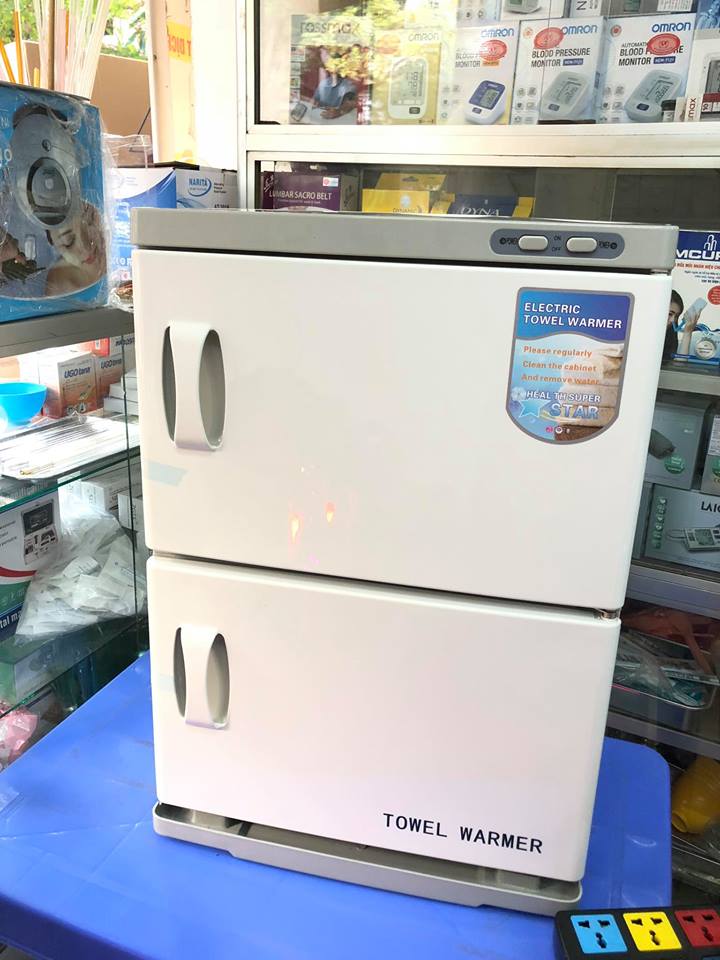 Tủ hấp khăn 2 tầng