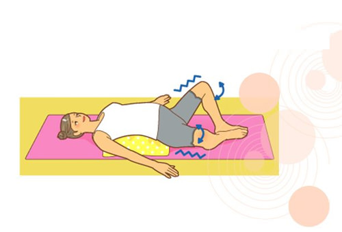 Động tác giúp mở rộng phần hông, dễ dàng sinh nở