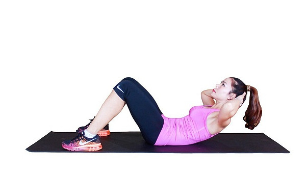 Giảm mỡ bụng bằng cách gập bụng