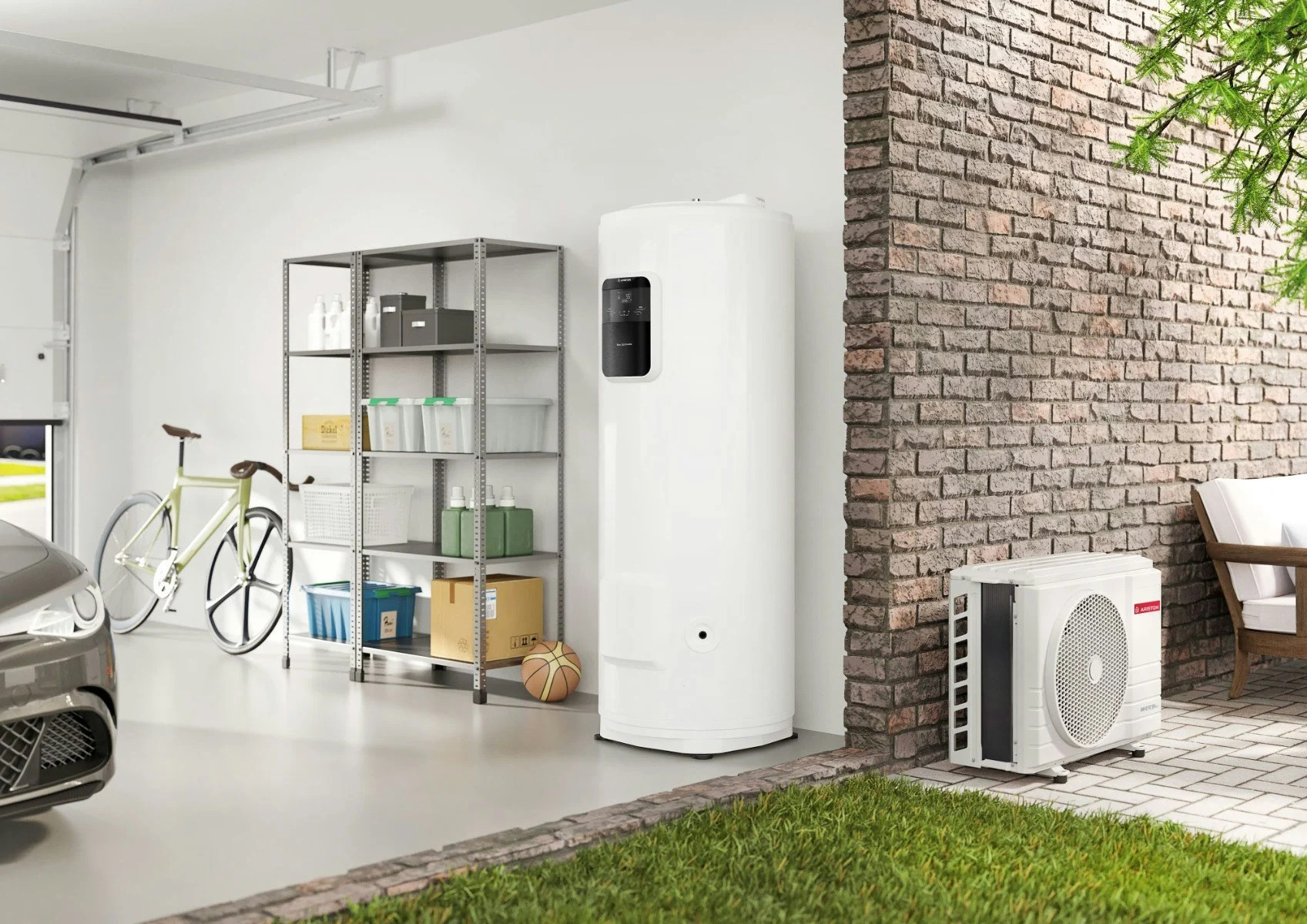 máy nước nóng heat pump tiết kiệm điện