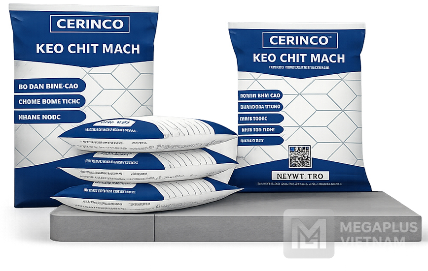Bao bì keo chít mạch Cerinco Groutfix CG2 1kg chính hãng Mikado