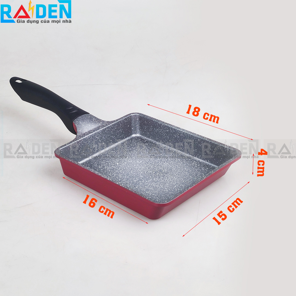 chảo vuông chiên trứng Greencook GCS01-1618