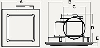 QUẠT HÚT ỐP TRẦN CEILING MPE AFCL-130S6