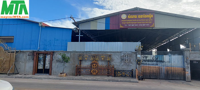 lắp đặt máy cắt plasma tại campuchia