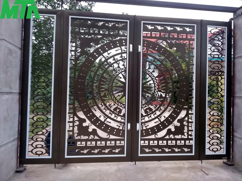 mẫu cổng sắt cnc