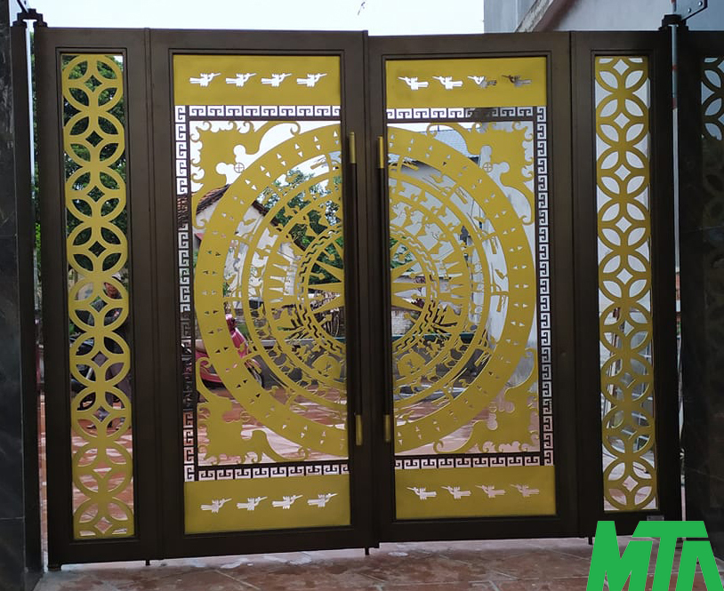 mẫu cổng sắt cnc