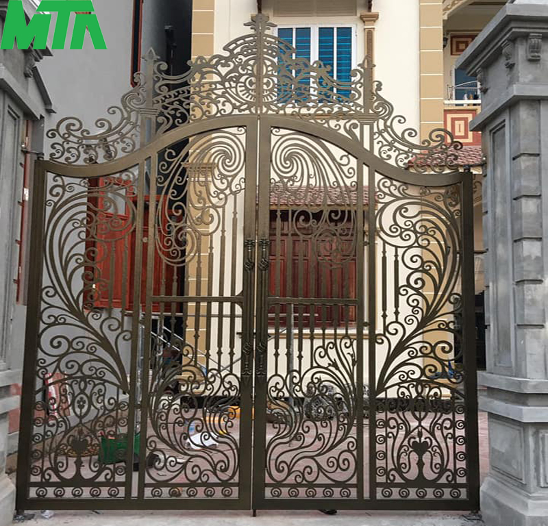 mẫu cổng sắt cnc