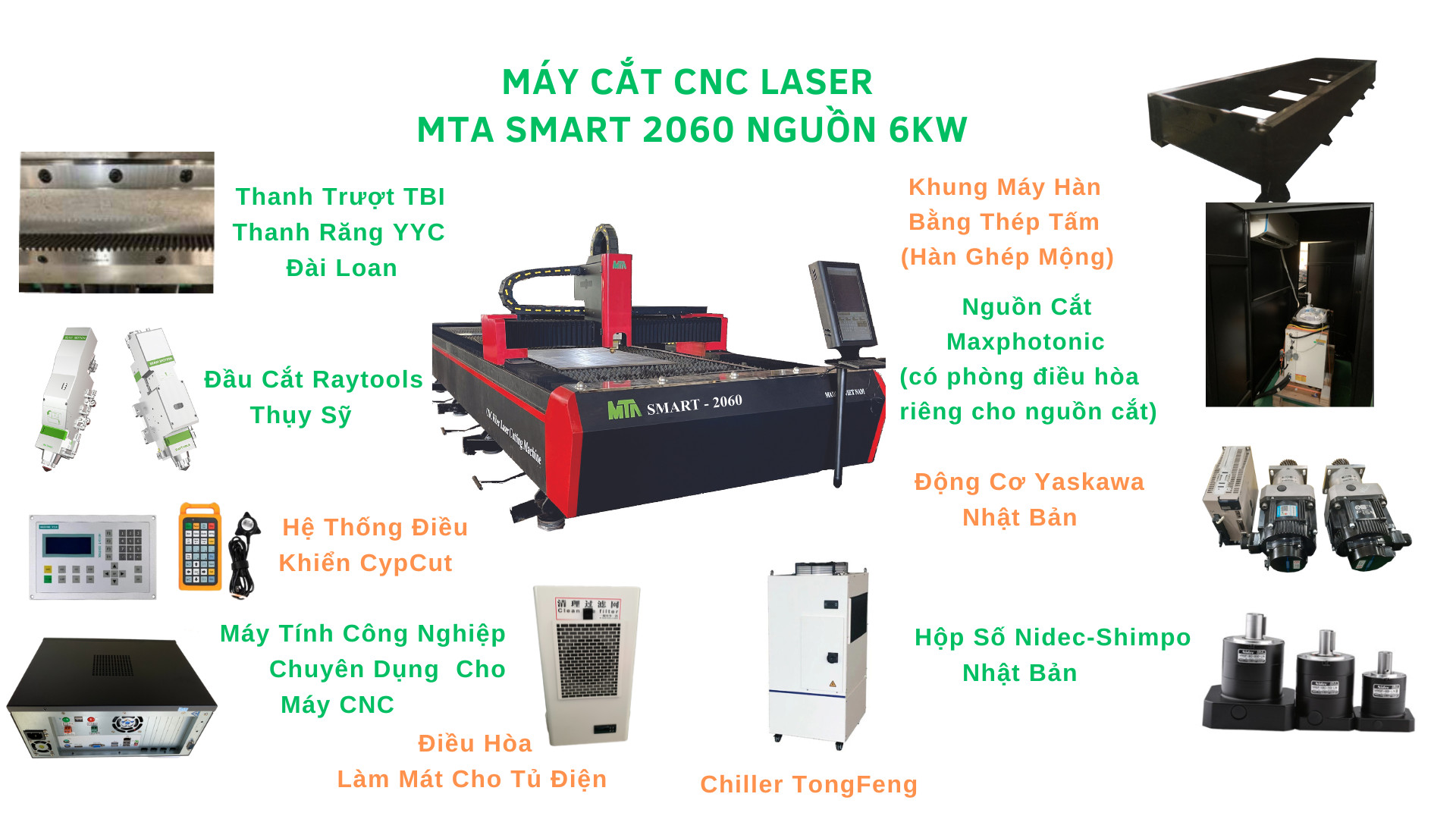 máy cắt laser 6KW
