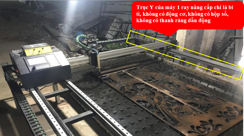 máy cnc plasma nâng cấp