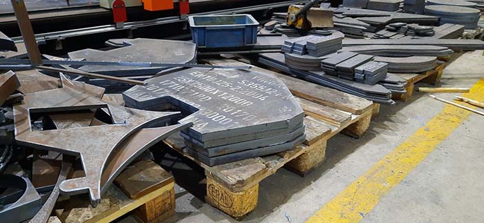 sản phẩm của máy cắt plasma cnc