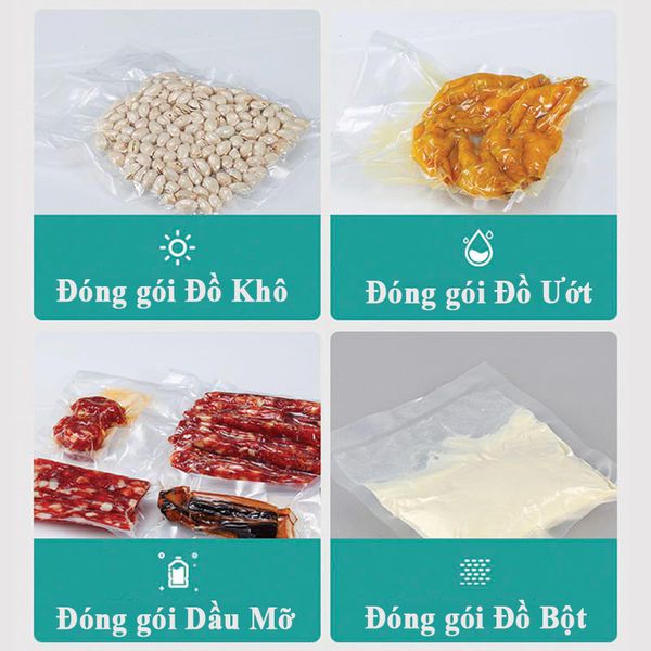 Máy hút chân không thực phẩm P280 hút được cả đồ khô và đồ ướt