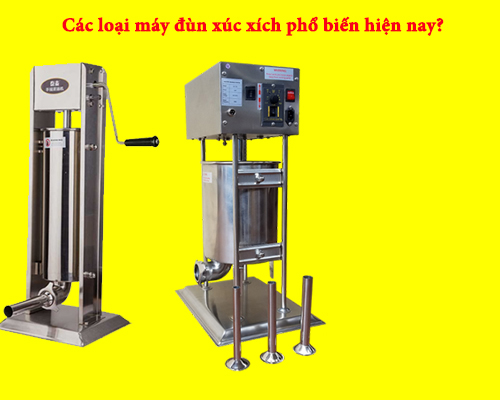 Các dòng máy đùn xúc xích phổ biến