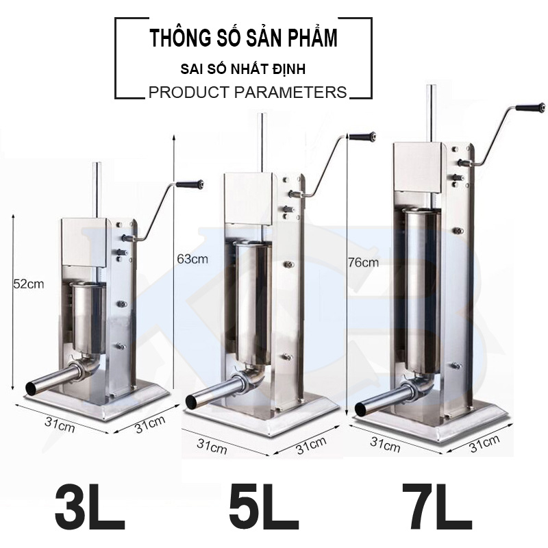 Các loại máy đùn xúc xích