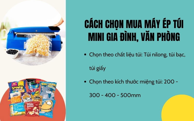 Cách chọn mua máy hàn túi gia đình
