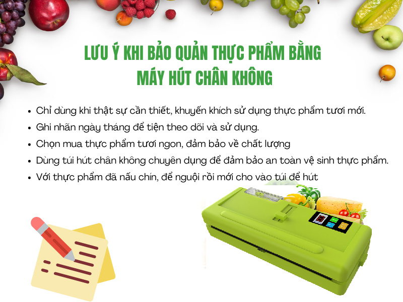 Cần lưu ý gì khi bảo quản thực phẩm
