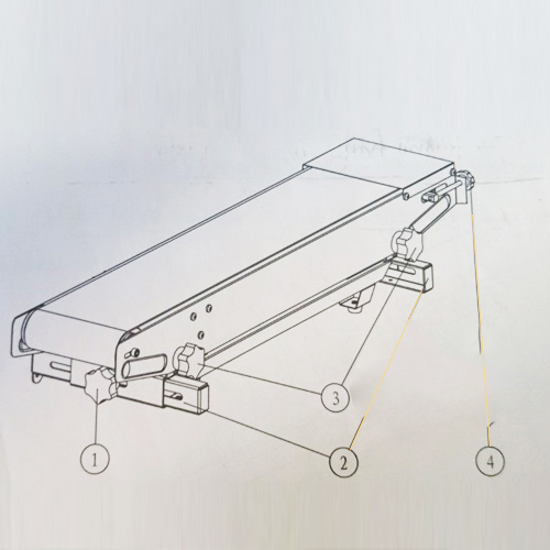 Cấu tạo băng chuyền máy hàn túi liên tục