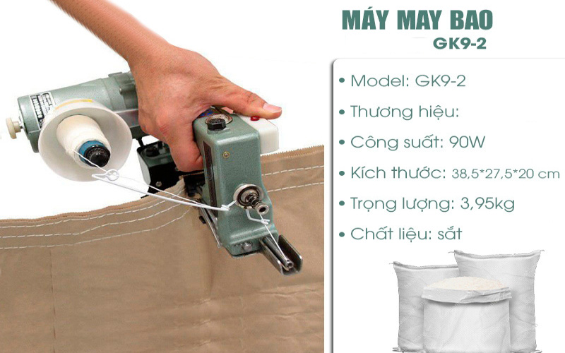 Chi tiết thông số kỹ thuật máy GK9-2