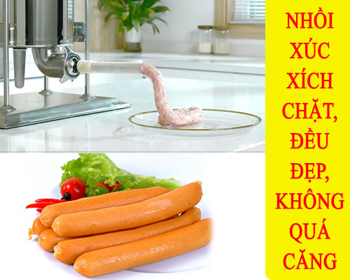 Công dụng máy đùn xúc xích