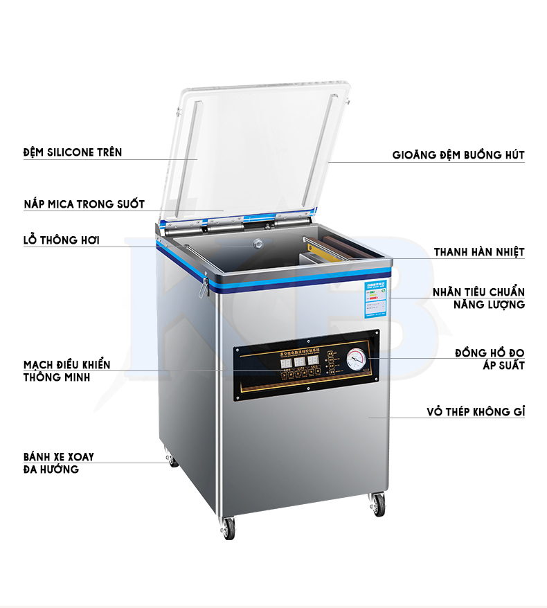 máy hút chân không DZ 400