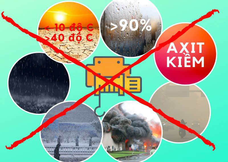 Môi trường lắp đặt