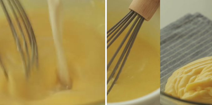 Khuấy hỗn hợp trên bếp