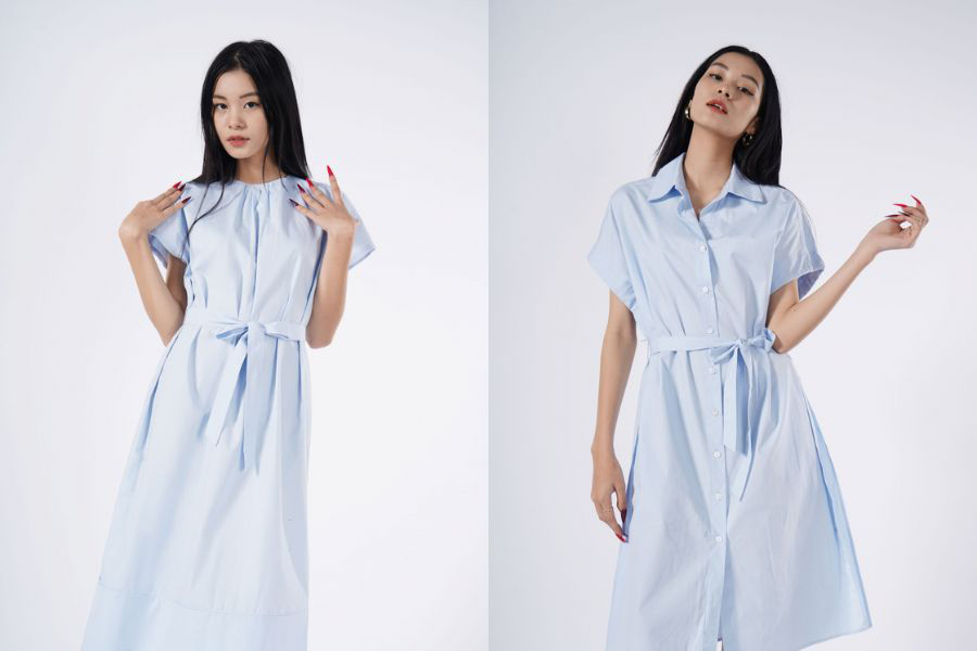 Là cô nàng theo đuổi những phong cách bánh bèo, dịu dàng đầy nữ tính không thể bỏ lỡ tông màu xanh này.