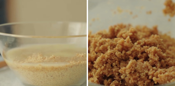 Làm đế cheesecake