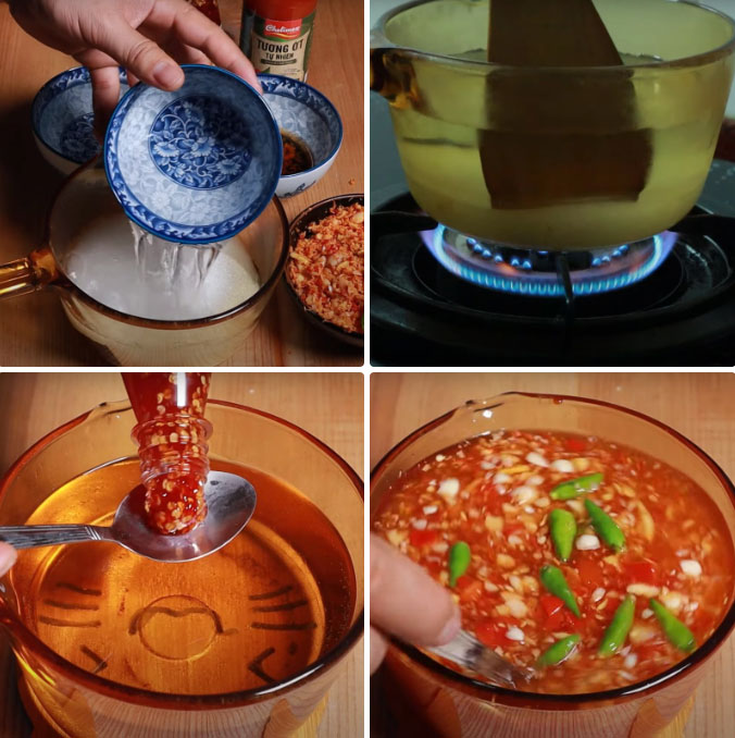 Làm nước ngâm gân bò