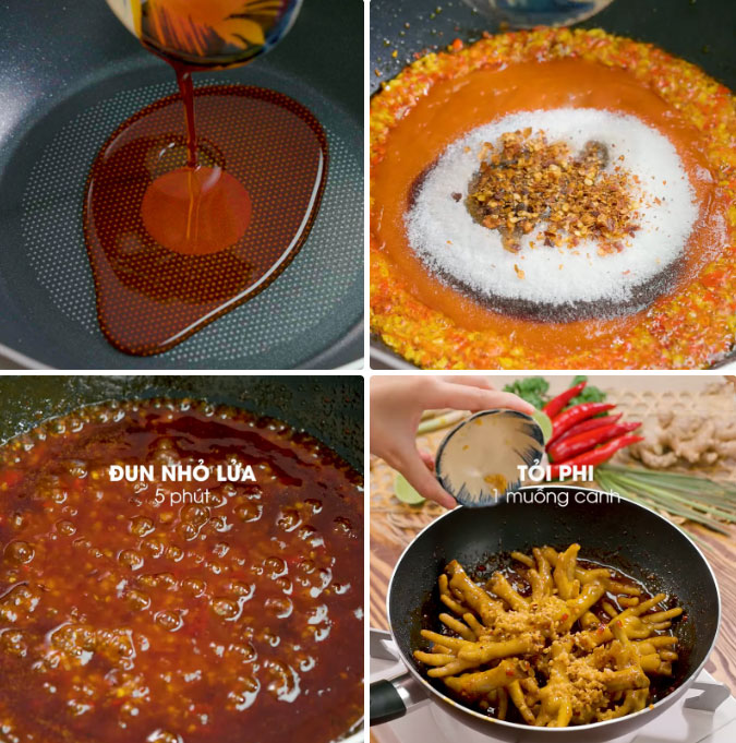 Làm sốt cay