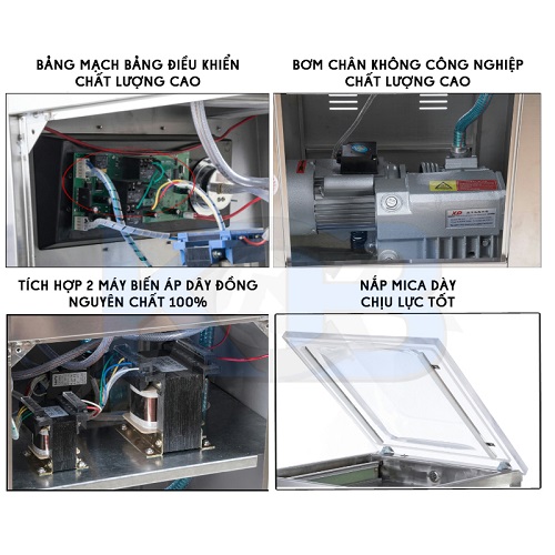 Cấu tạo máy hút chân không DZQ-500 1 buồng