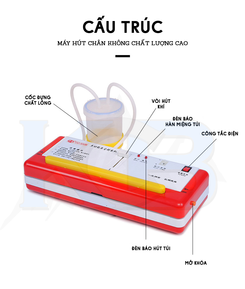 máy hút chân không DZ 300B