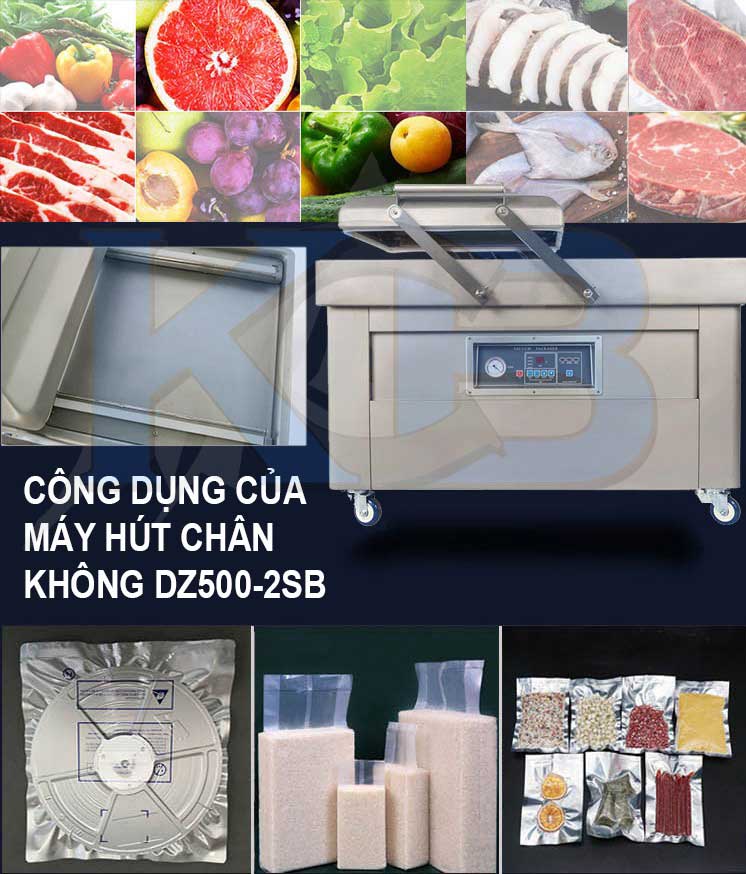 Máy hút chân không hút các loại sản phẩm