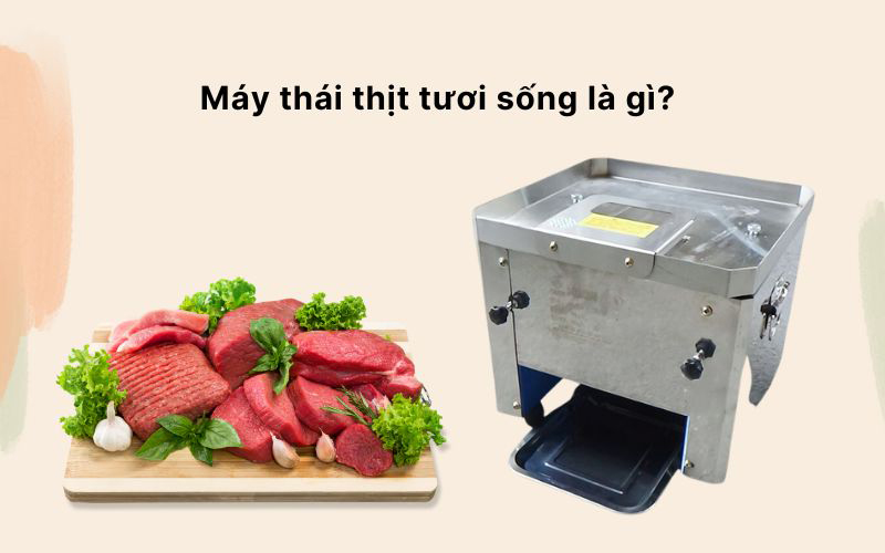 Máy thái thịt sống là gì?