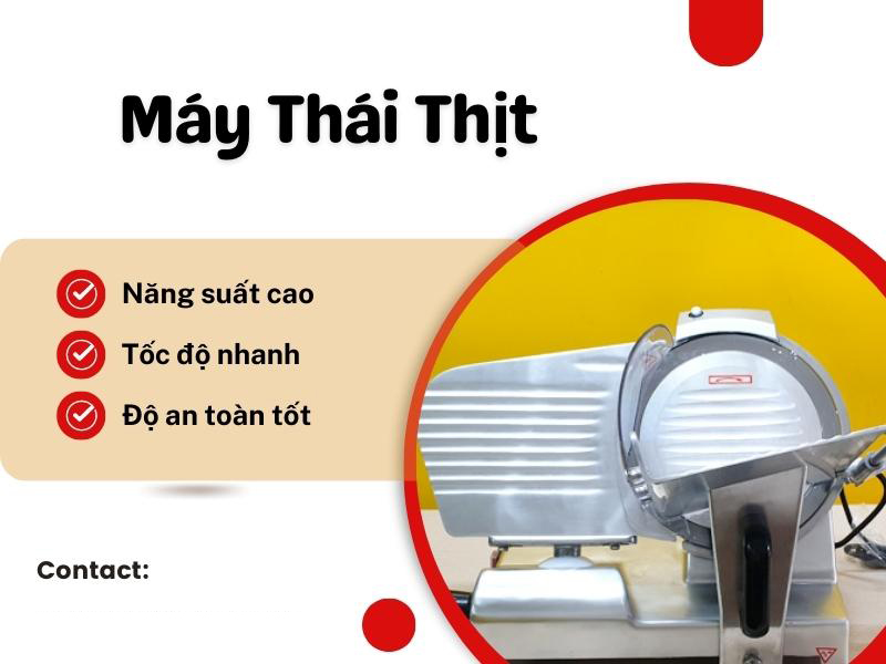 Máy thái thịt