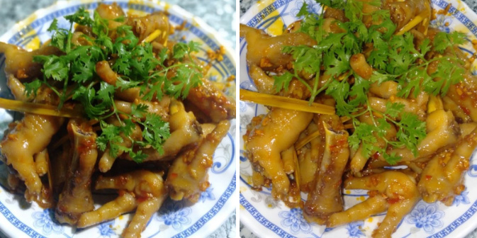 Món chân gà sốt tỏi ớt thơm ngon khó cưỡng