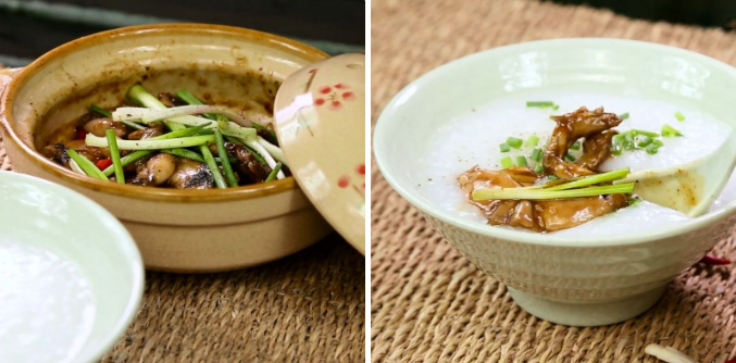 Món cháo ếch thơm lừng thịt ếch mềm ngon chuẩn vị