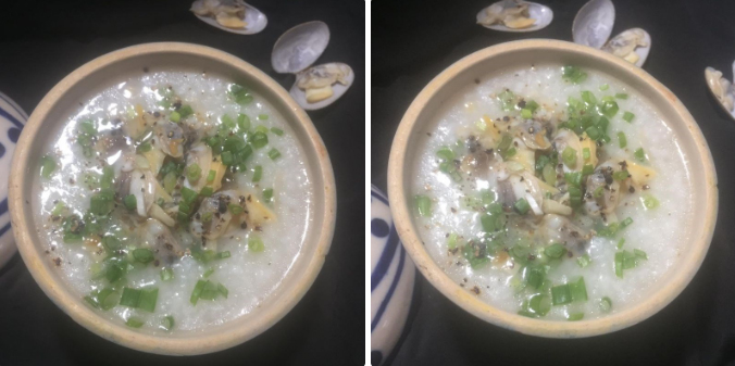 Món cháo sò lụa thơm phức bổ dưỡng