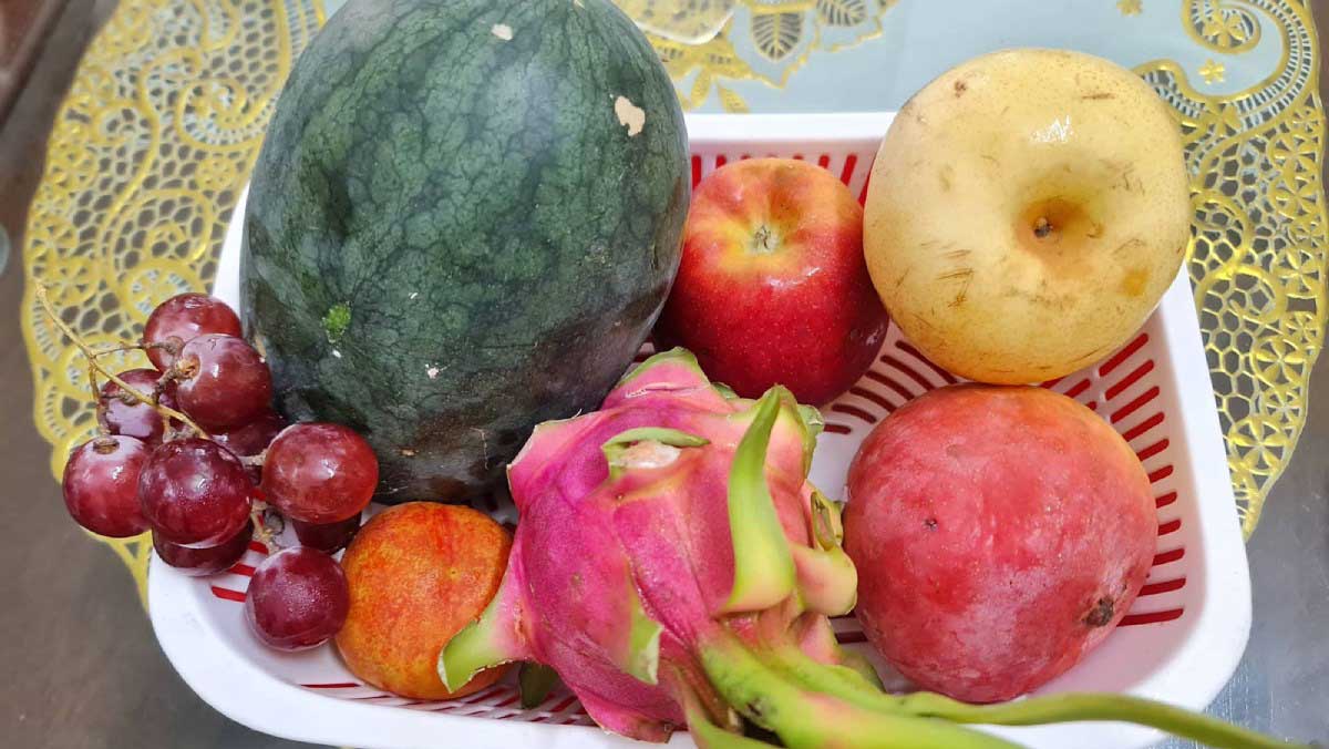 Nguyên liệu làm sữa chua dầm hoa quả