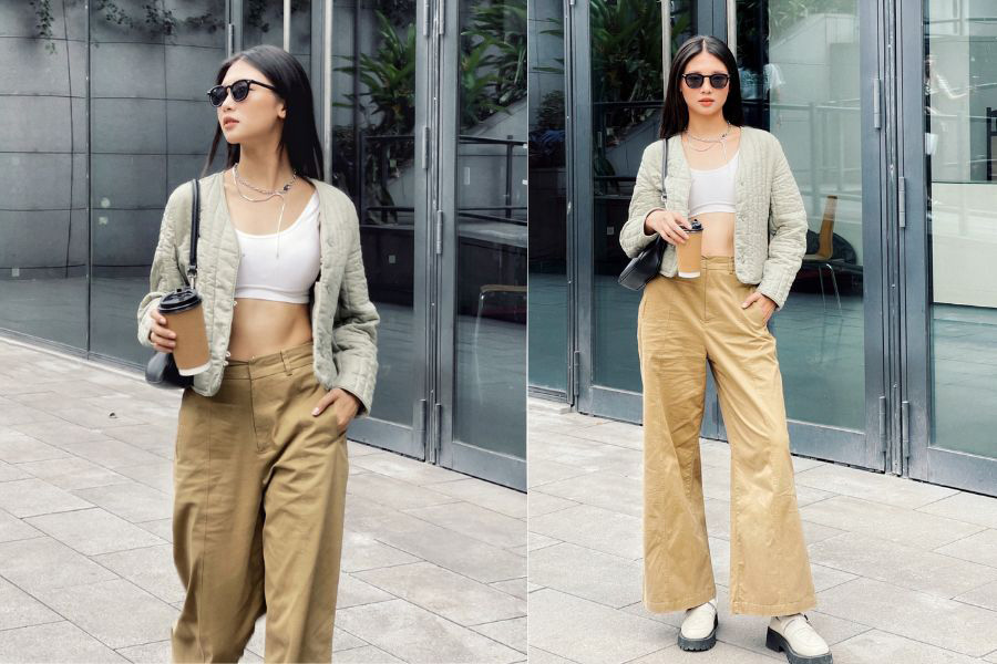 Những chiếc áo khoác tông màu pastel không những giúp giữ ấm cơ thể, khiến các nàng mê mệt bởi độ sành điệu, dễ dàng phối hợp.