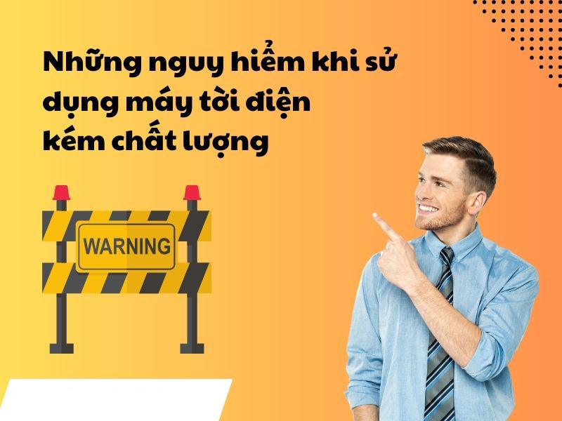 Những nguy hiểm khi sử dụng tời điện kém chất lượng
