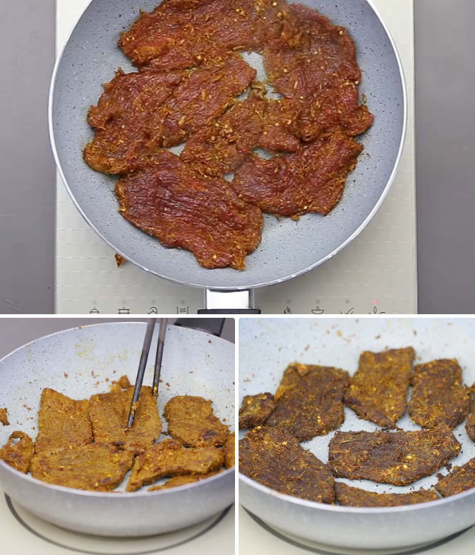 Rang khô thịt bò