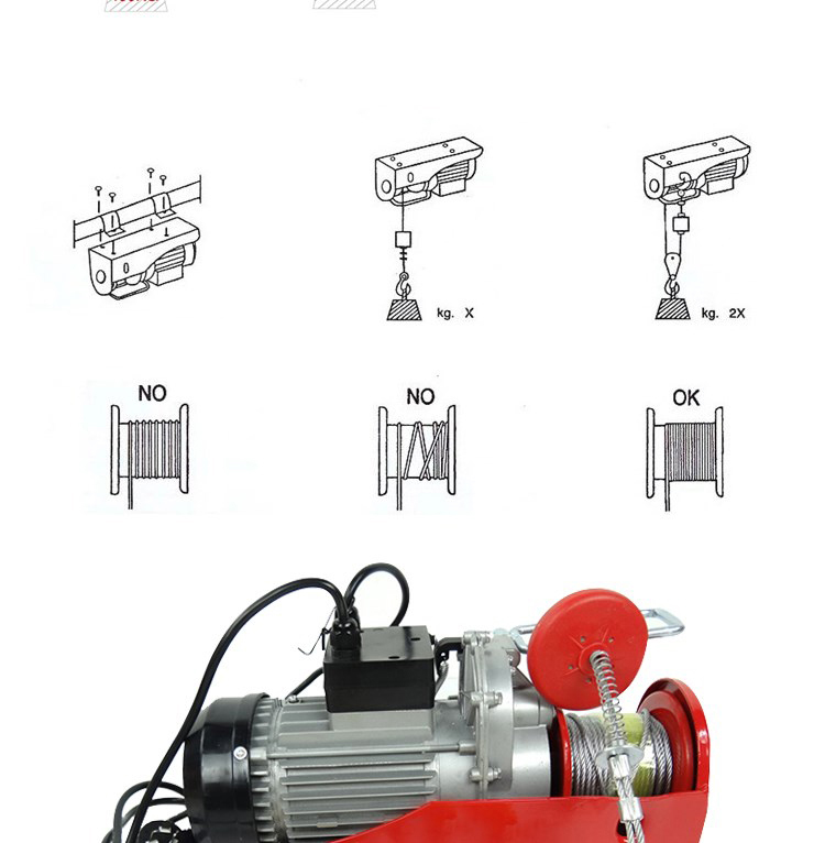 Tời sử dụng nâng hạ một cách an toàn và hiệu quả