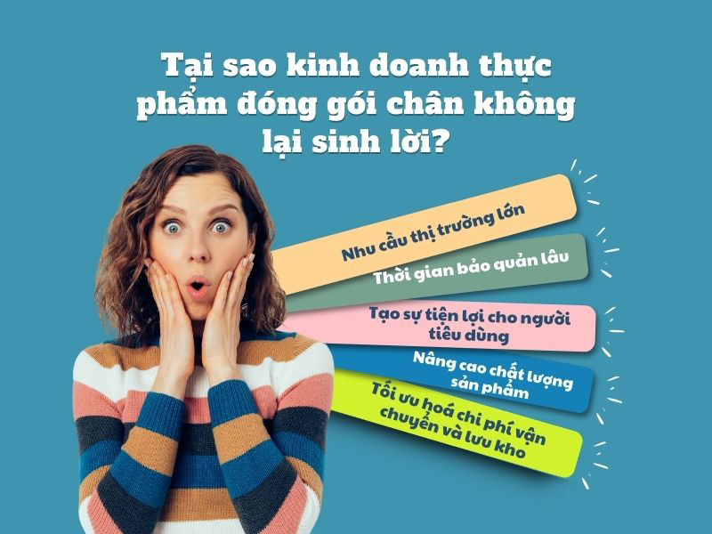 Tại sao kinh doanh thực phẩm hút chân không lại sinh lời?