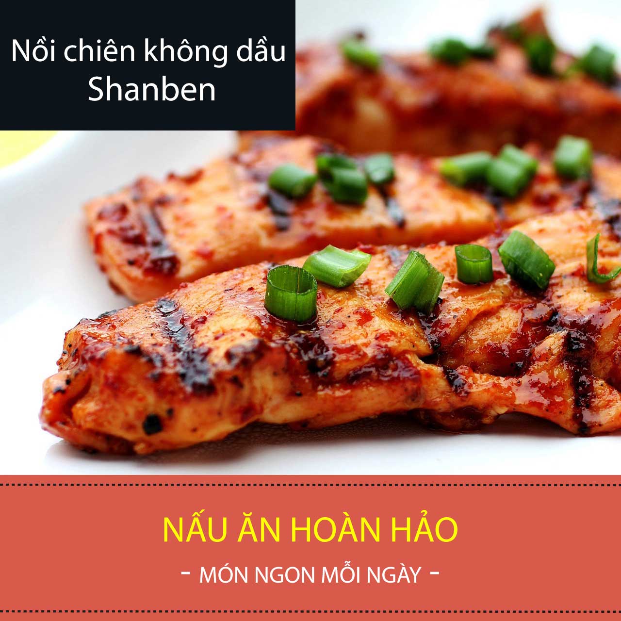 nấu ăn bằng nồi chiên không dầu
