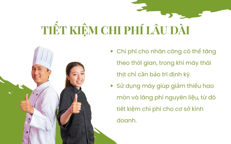 Tiết kiệm chi phí lâu dài
