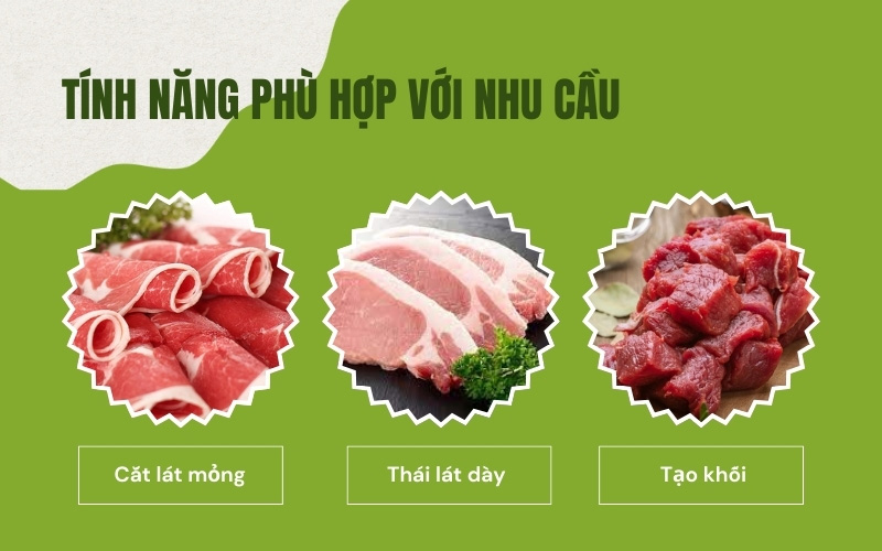Tính năng phù hợp với nhu cầu