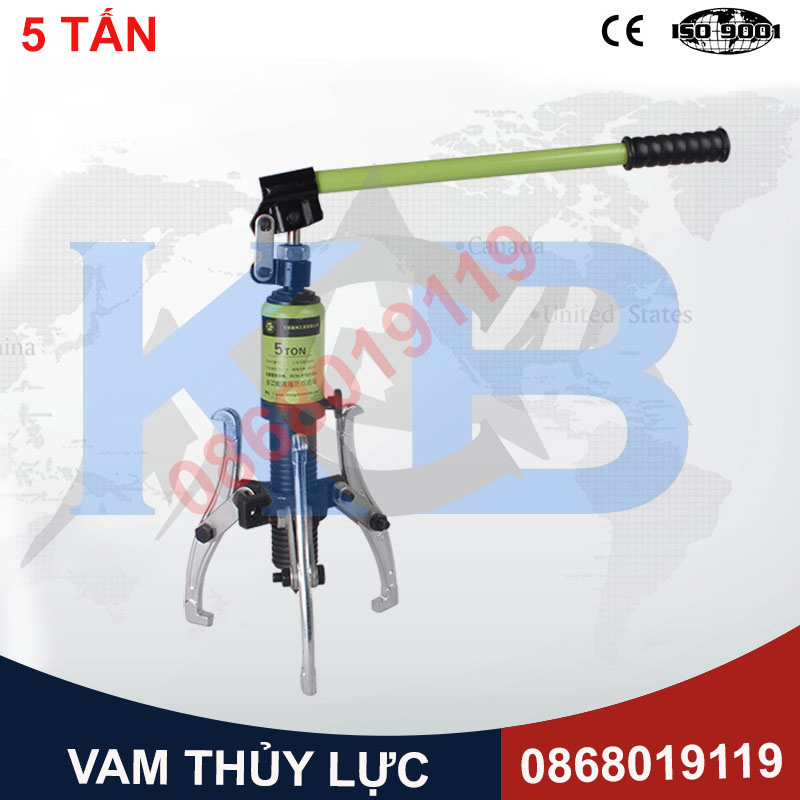Cảo thủy lực 3 chấu