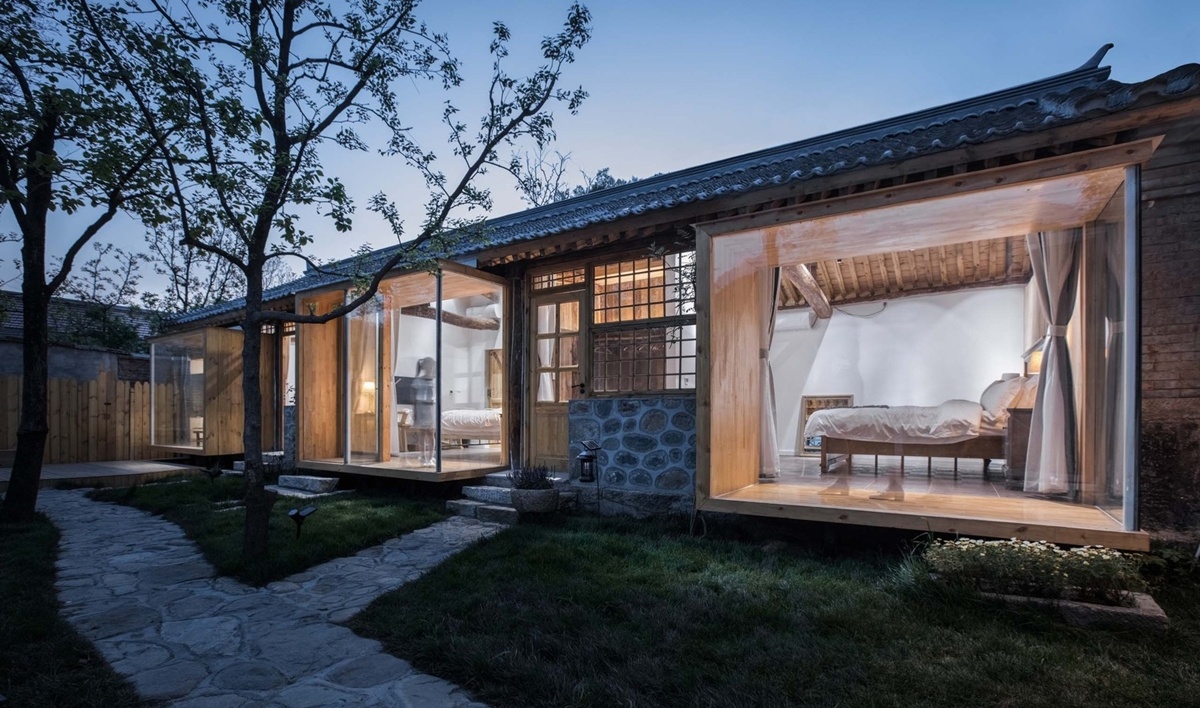 ngôi nhà mộc đẹp