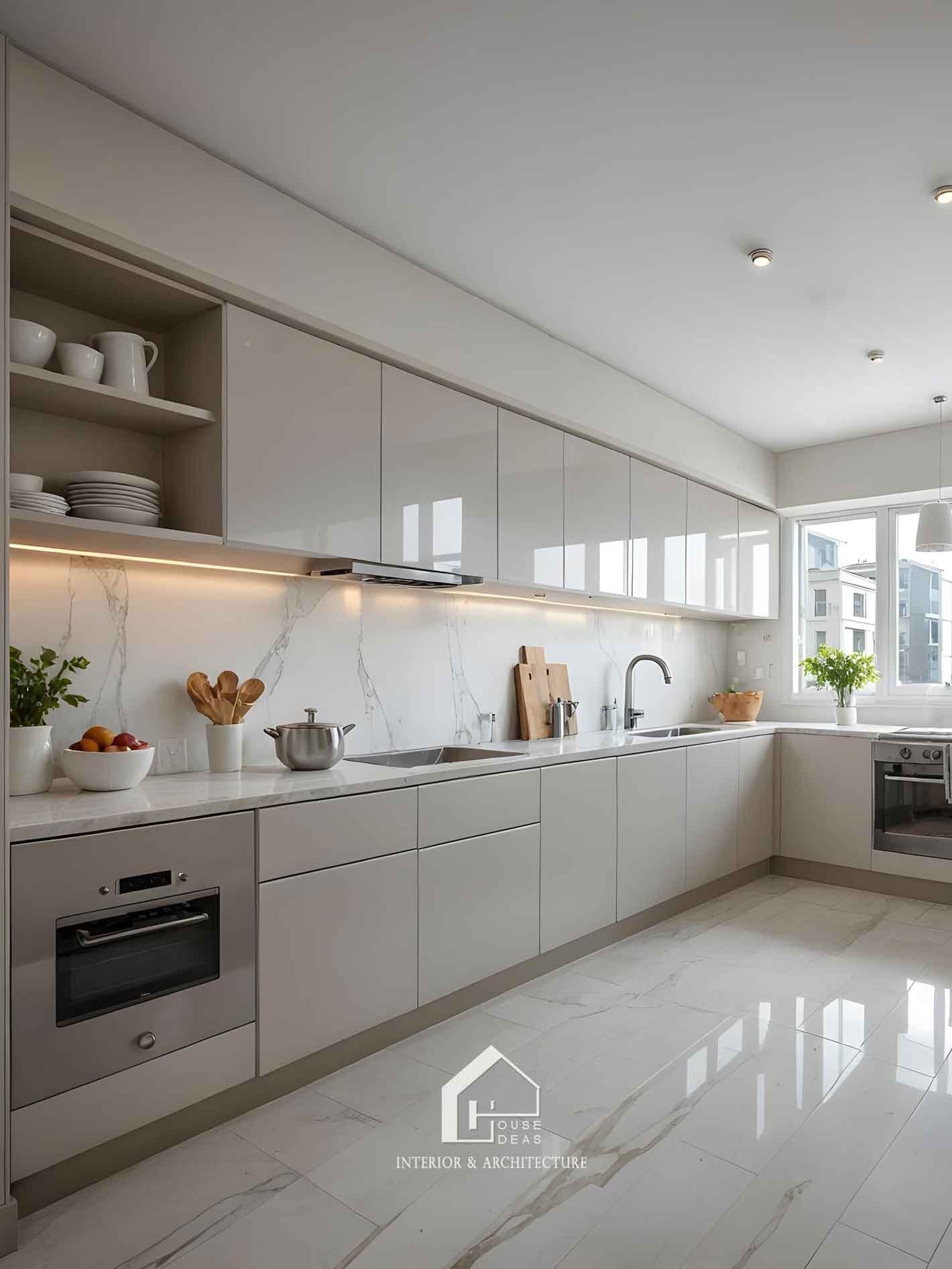 thi công tủ bếp đẹp