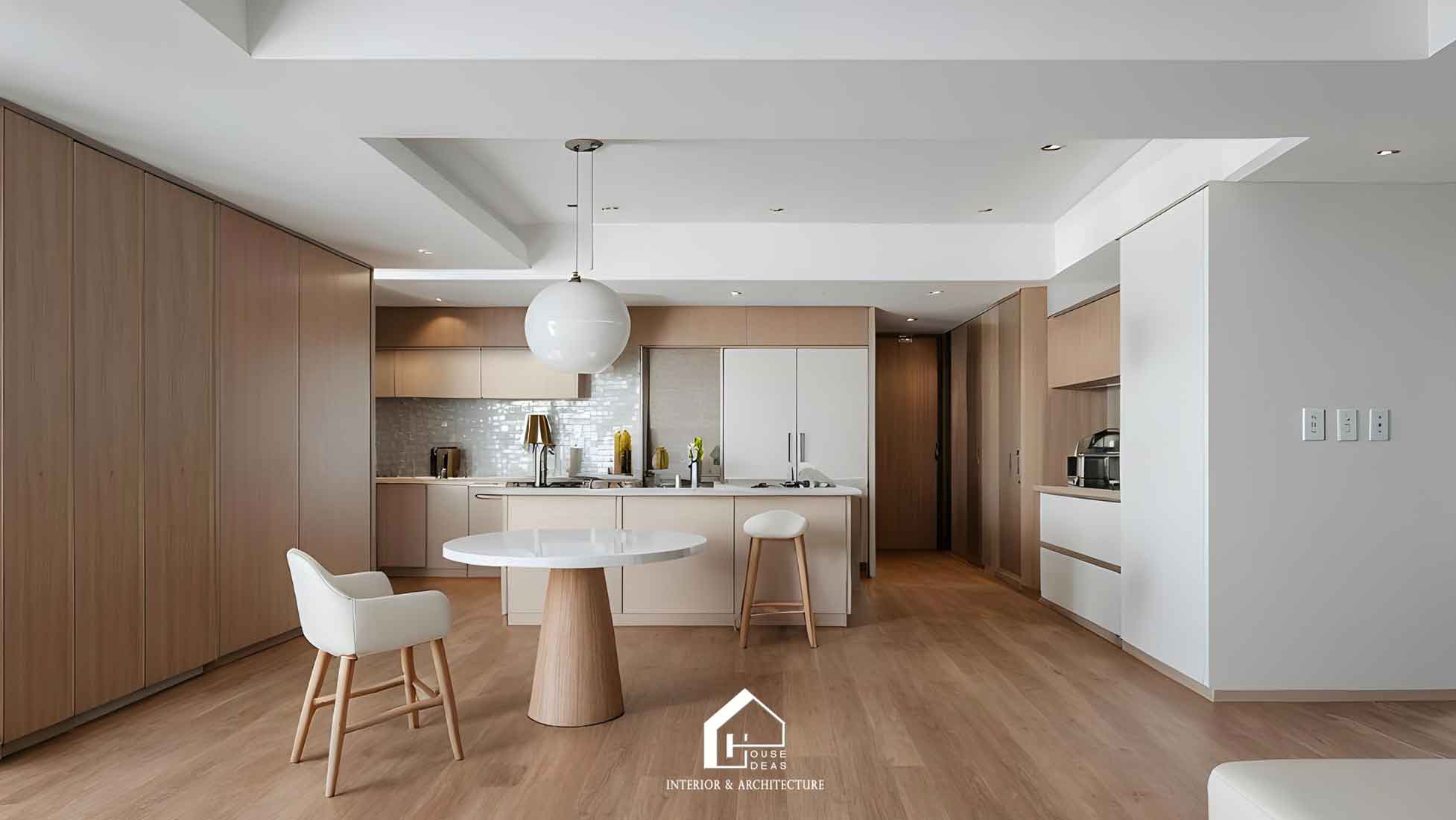 thiết kế phòng bếp đẹp